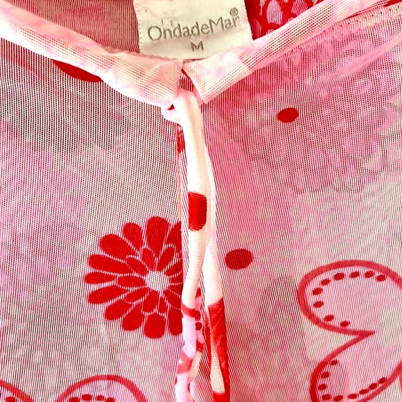 OndadeMar string bikini with sequin and bead detail, with matching coverup pant - Picture 7 of 10